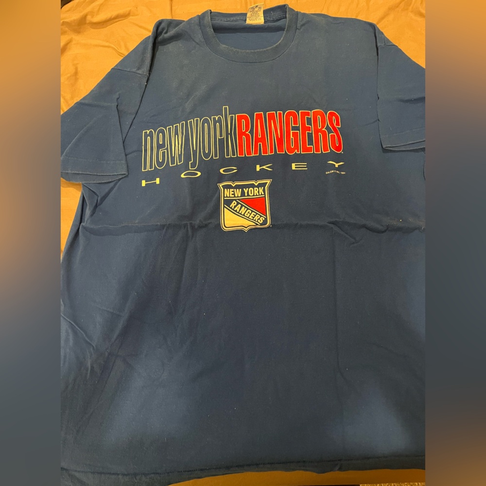 New York Rangers NHL Hockey Shirt Size XL